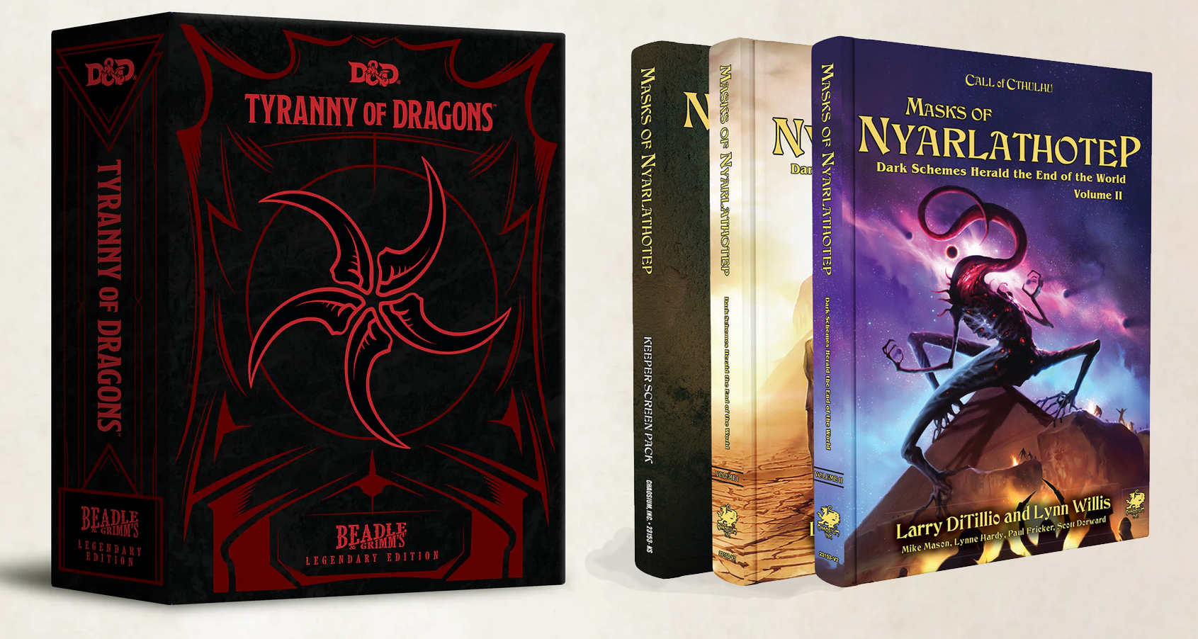 Tyranny of Dragons и Masks of Nyarlathotep
