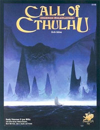Обложка настольной ролевой игры Call of Cthulhu