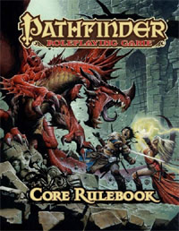 Обложка основной книги правил Pathfinder