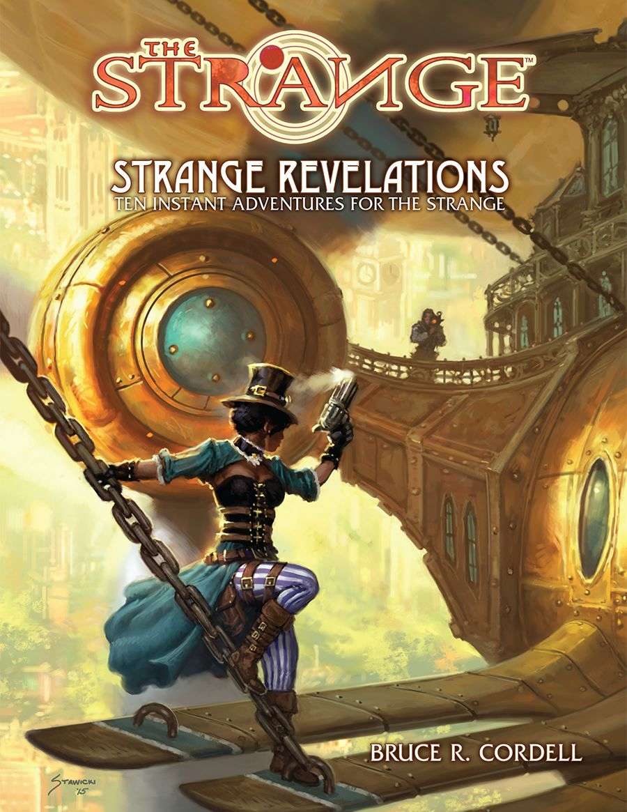 Обложка сборника приключений Strange Revelations для The Strange