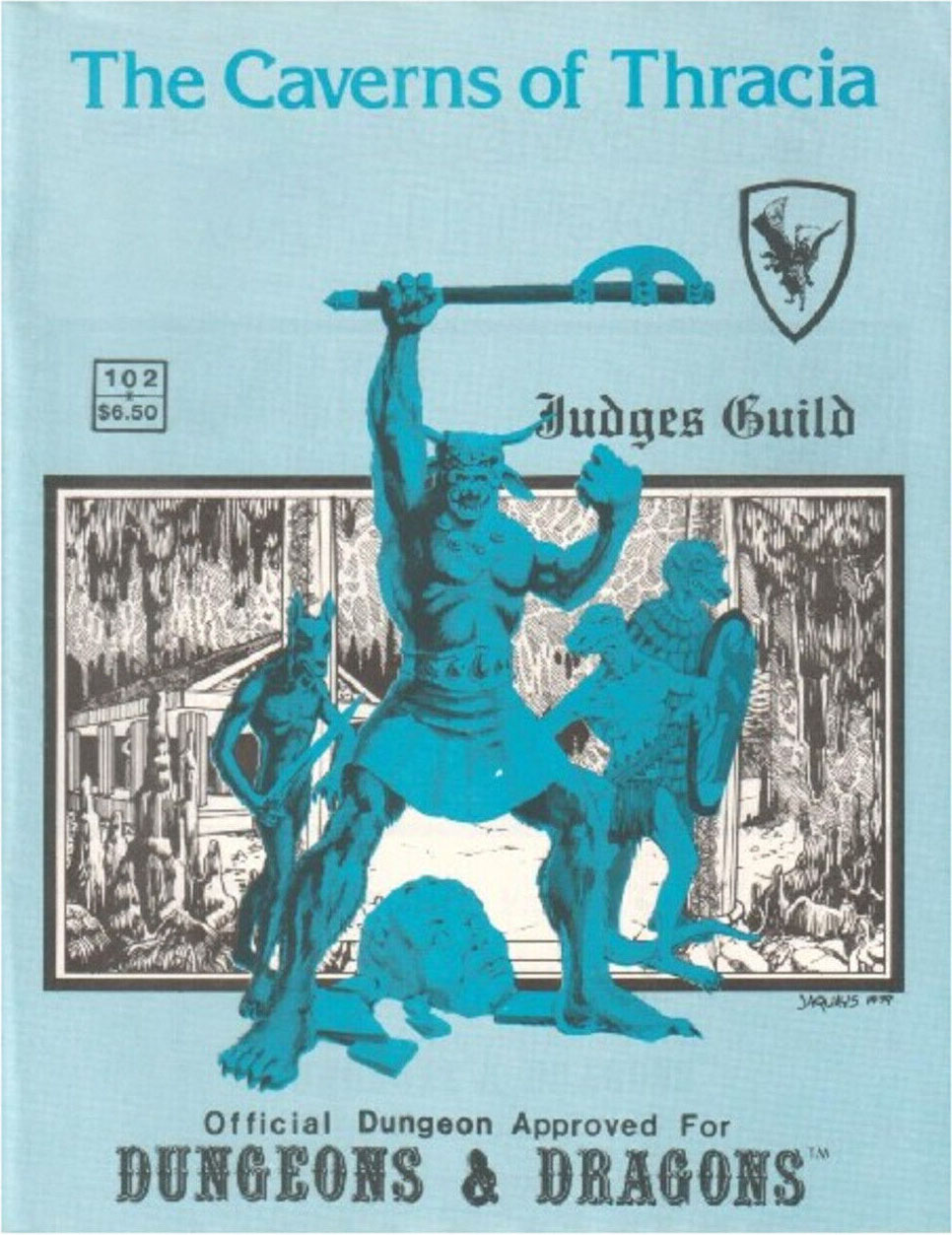 Обложка Caverns of Thracia