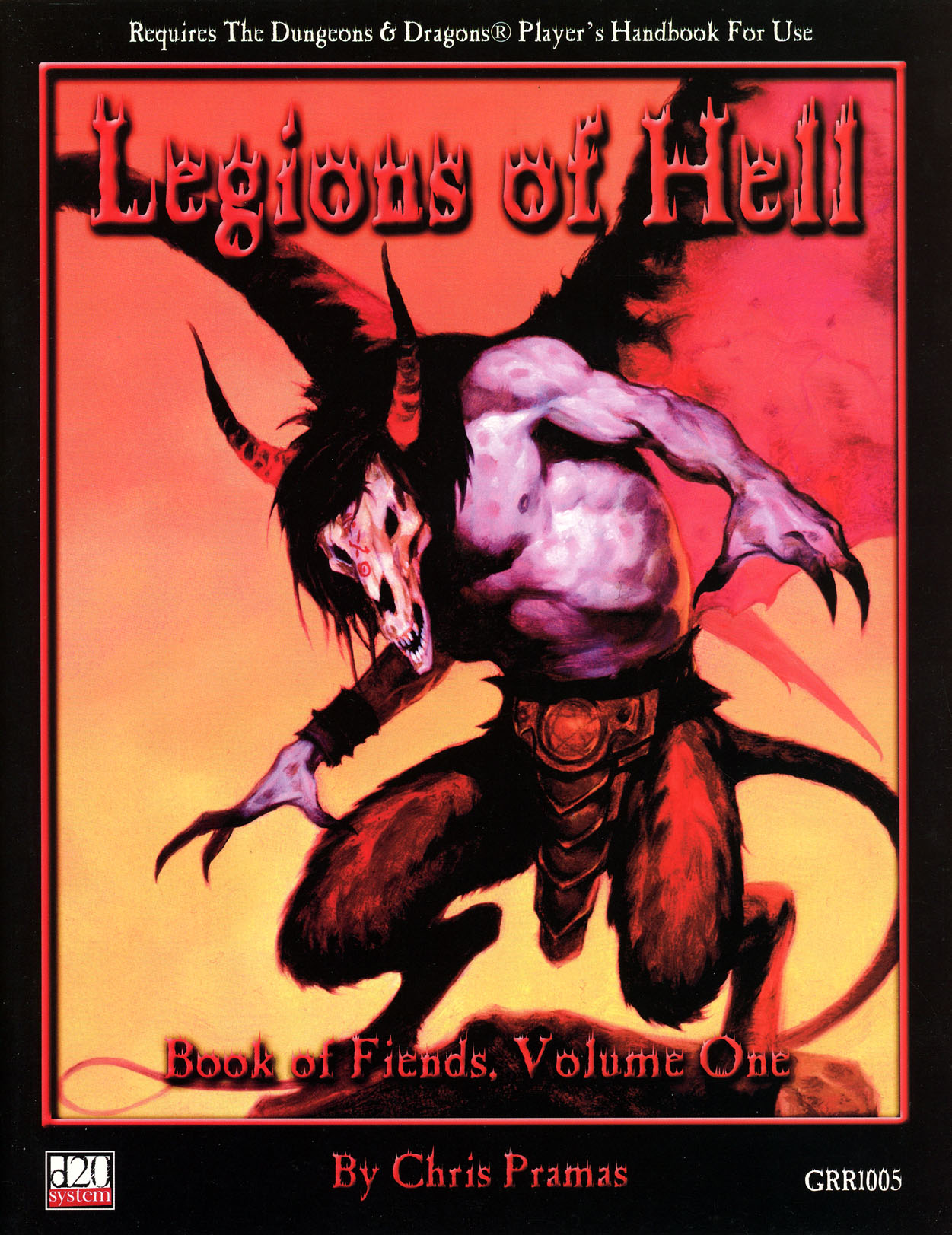 Обложка Legions of Hell от Green Ronin