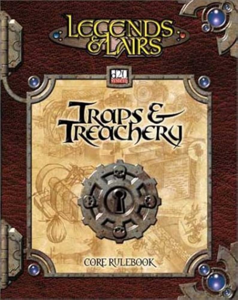 Обложка Traps & Treachery от Fantasy Flight Games
