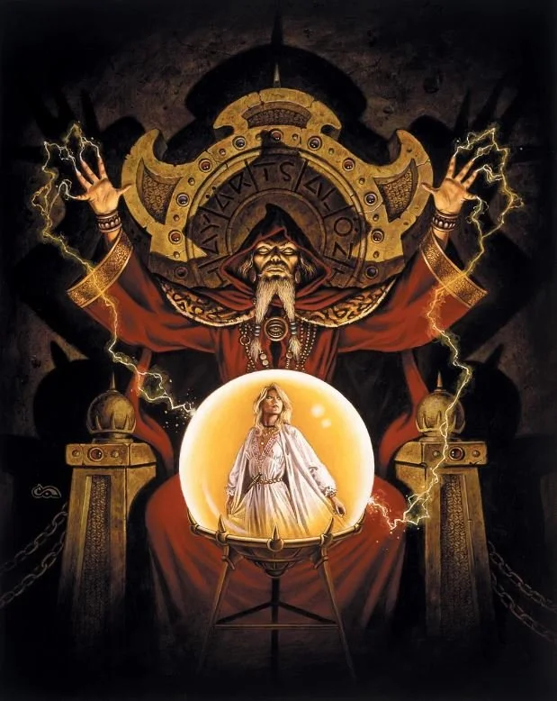 Dreams of the Red Wizard, 1988 TSR Inc./Клайд Колдуэлл