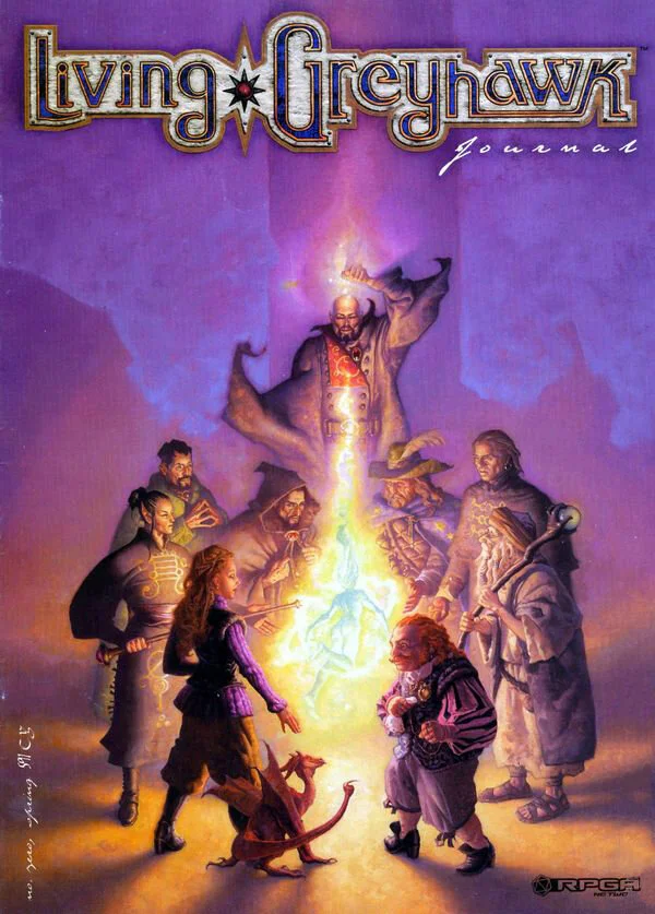Обложка Living Greyhawk Journal № 0