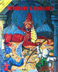 Коробка базового набора Dungeons & Dragons
