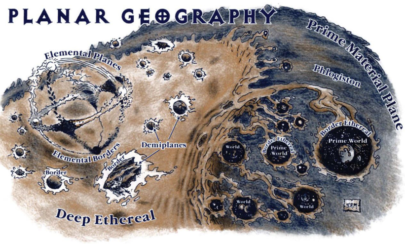 Иллюстрация из A Guide to the Ethereal Plane