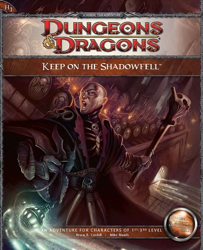 Обложка приключения H1 Keep on the Shadowfell