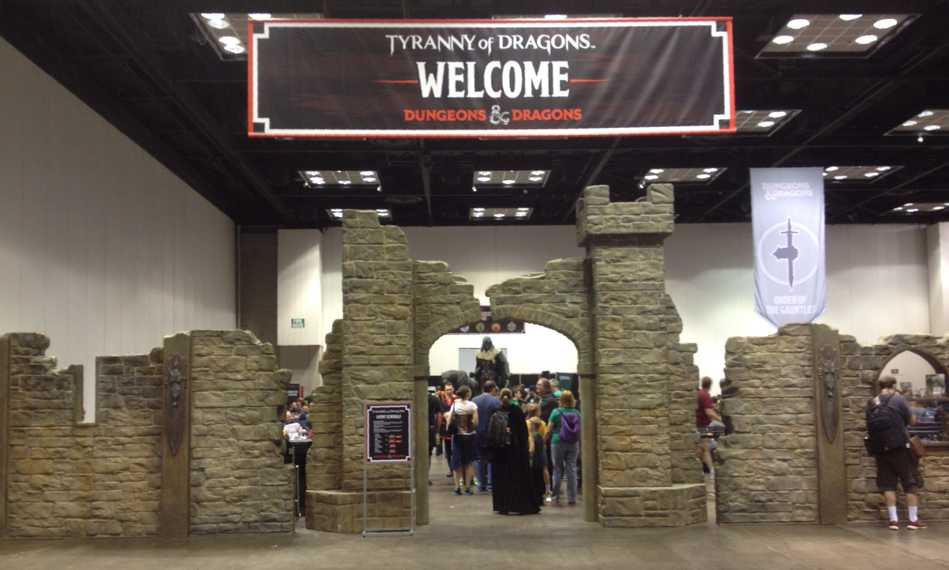 Площадка D&D на Gen Con 2014